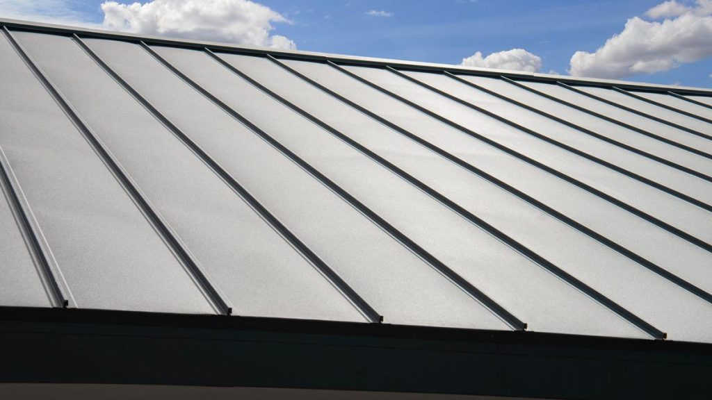 metal roof installation