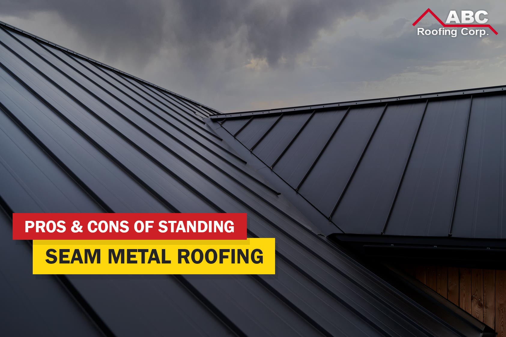 standing seam metal roofing